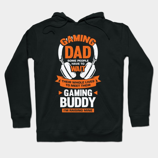 Gaming Dad Son Gamer Father Gift Hoodie by Dolde08